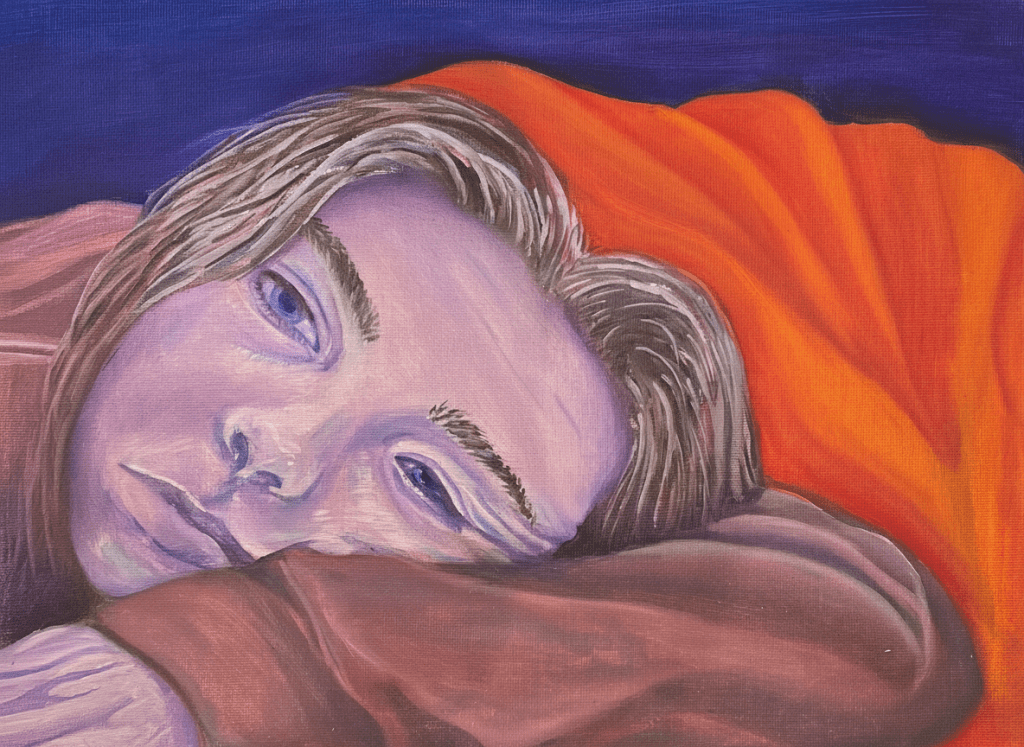 Edit this existing square artwork photo to make it slightly brighter and more saturated while keeping colors natural, and adjust it so the full image fits in the frame without any parts being cropped off.